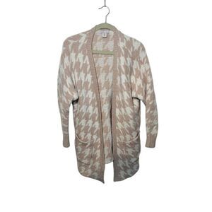 Sincerely Jules Houndstooth Oversized Cardigan Women's XS